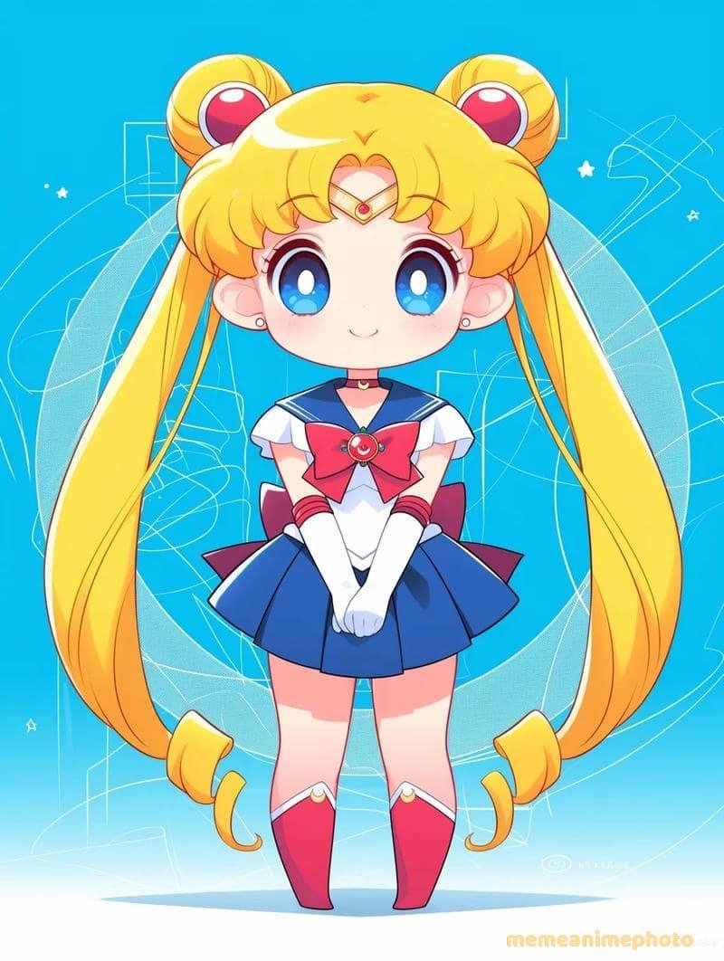 Ảnh mạng Usagi Tsukino phiên bản chibi