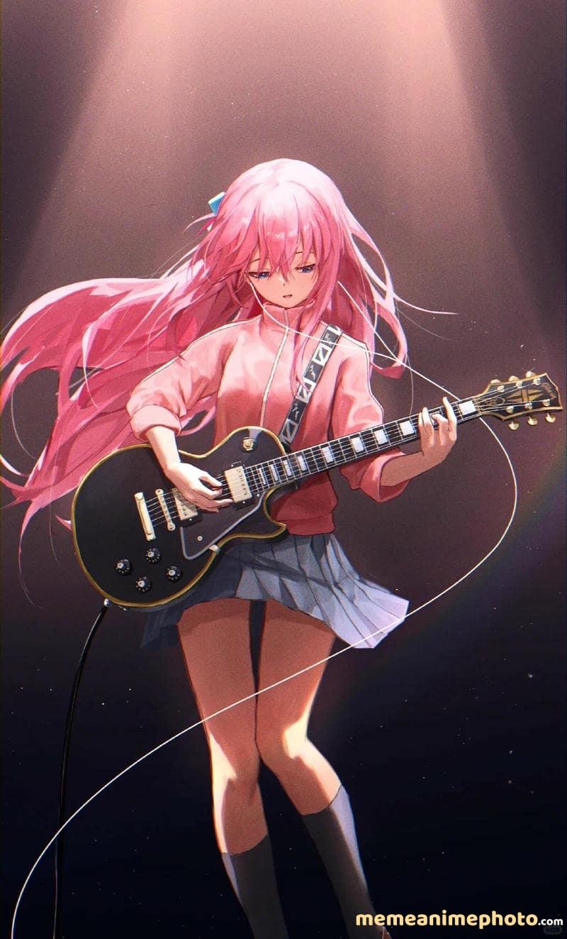 Chụp ảnh Bocchi the rock anime