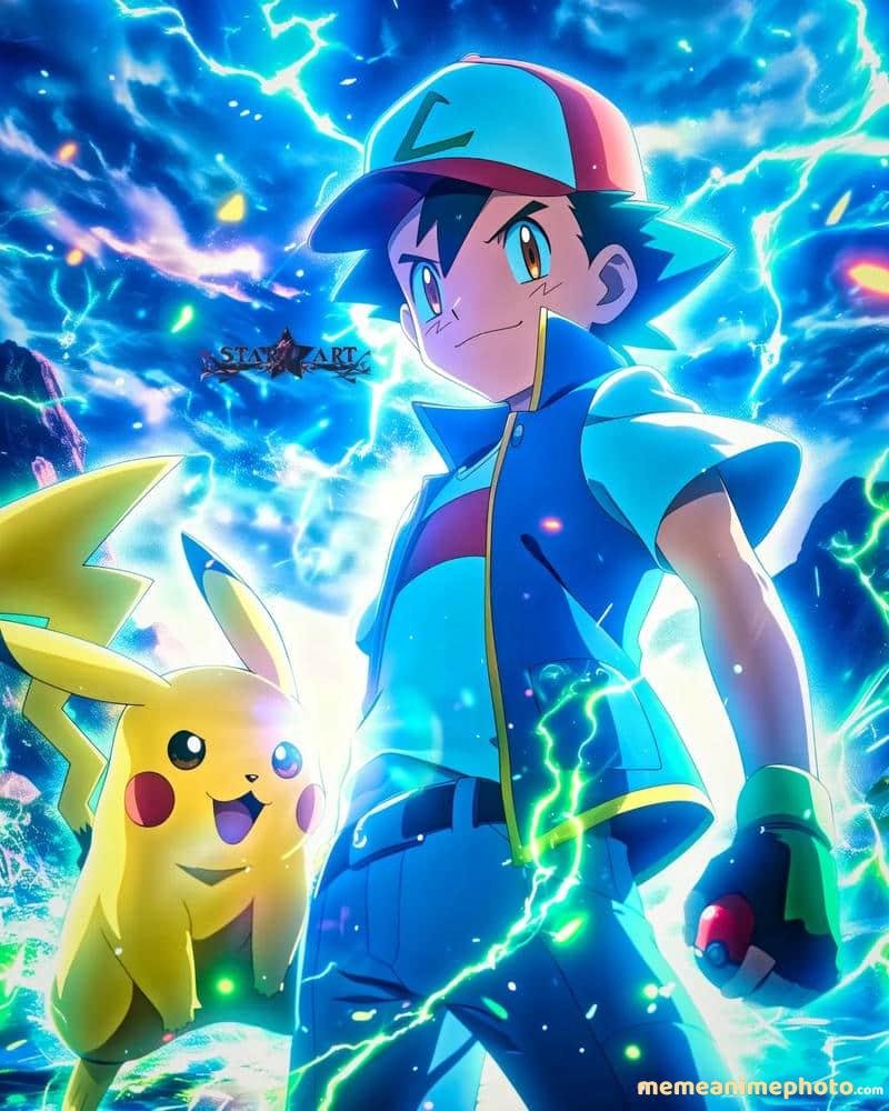 Hình ảnh Ash Ketchum khoảnh khắc đáng nhớ