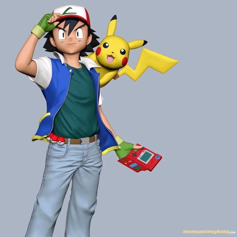 Hình ảnh Ash Ketchum ngầu