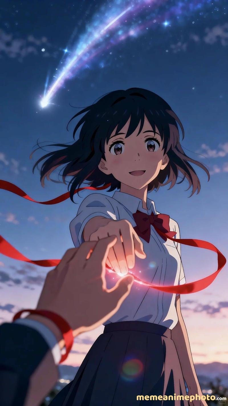 Hình avatar Mitsuha Miyamizu tự nhiên