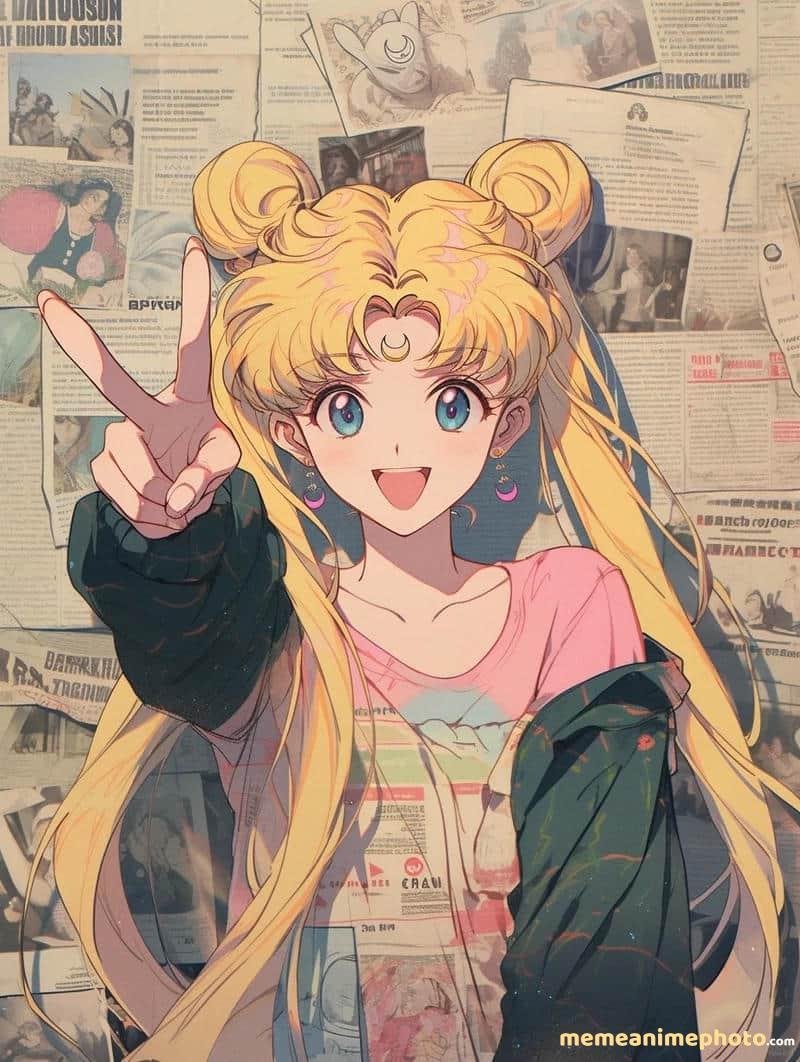 Loạt ảnh Usagi Tsukino anime cute