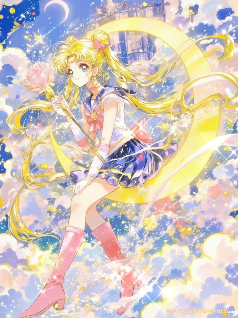 Tải ảnh Usagi Tsukino biểu cảm dễ thương