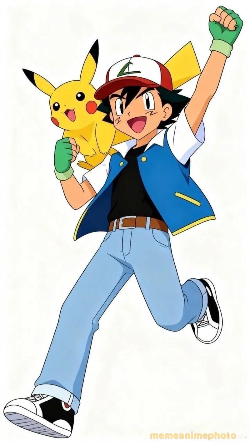 Xem ảnh Ash Ketchum biểu cảm chân thật
