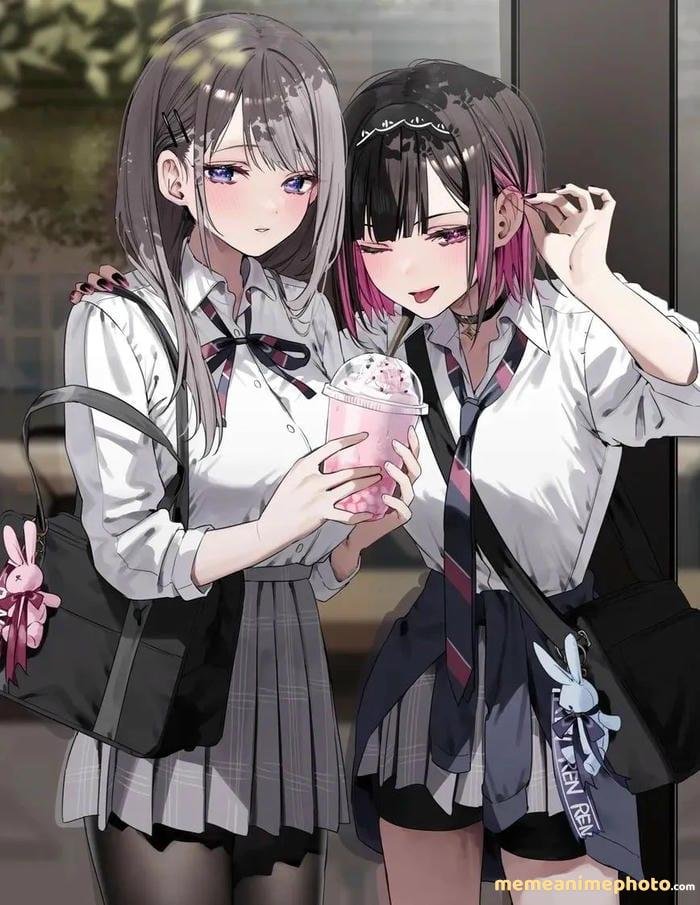 ảnh anime bách hợp nhẹ nhàng