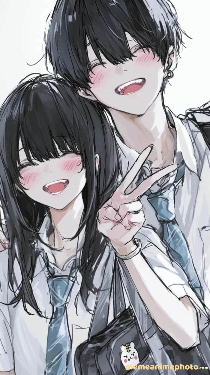 ảnh anime cặp đôi đáng yêu