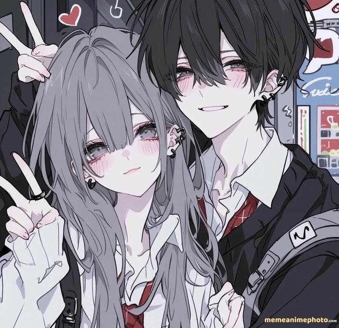 ảnh anime cặp đôi dễ thương nhất