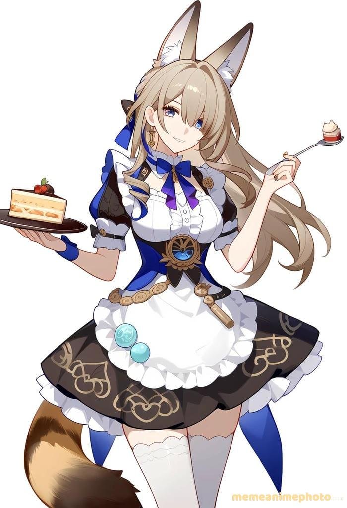 ảnh anime hầu gái buồn