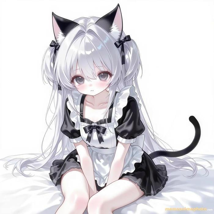 ảnh anime hầu gái thời trang