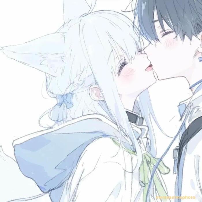 ảnh anime hôn nhau đẹp và dễ thương