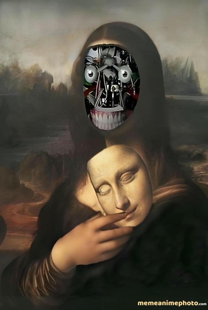 ảnh chế mona lisa meme trending
