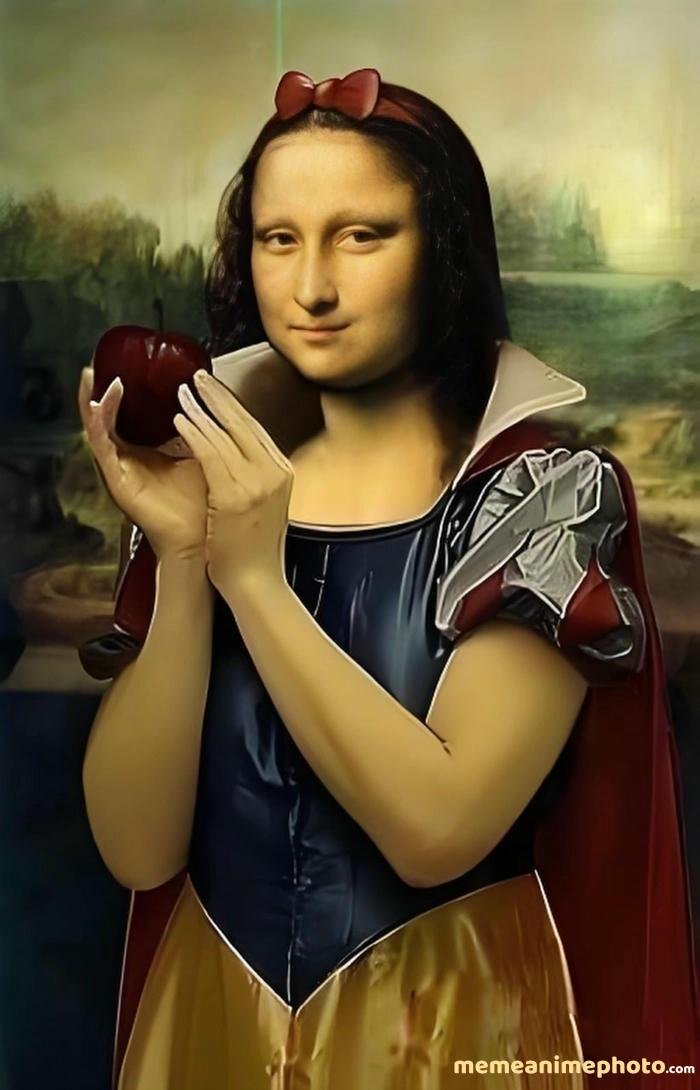 ảnh chế mona lisa meme viral mạng xã hội