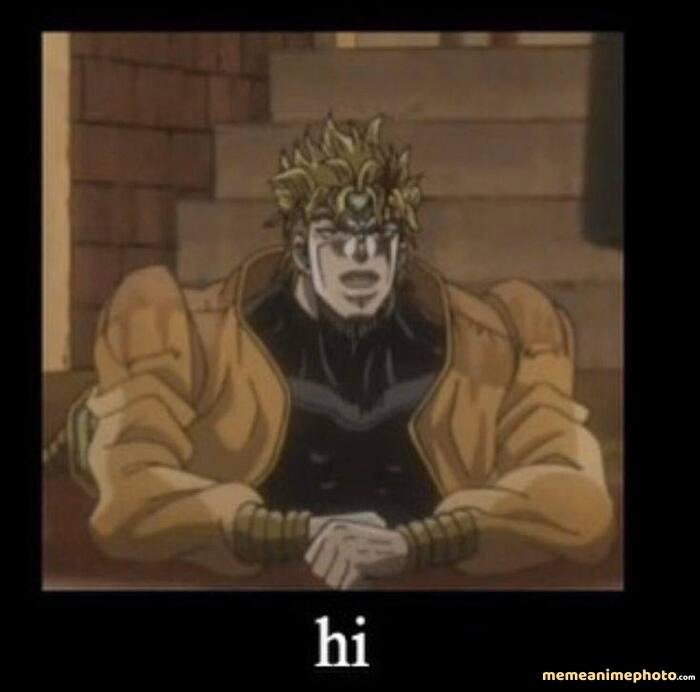 ảnh dio meme hi