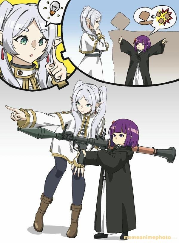 ảnh frieren meme chế cực mạnh