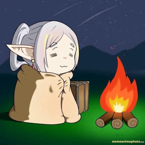 ảnh frieren meme troll bạn thân