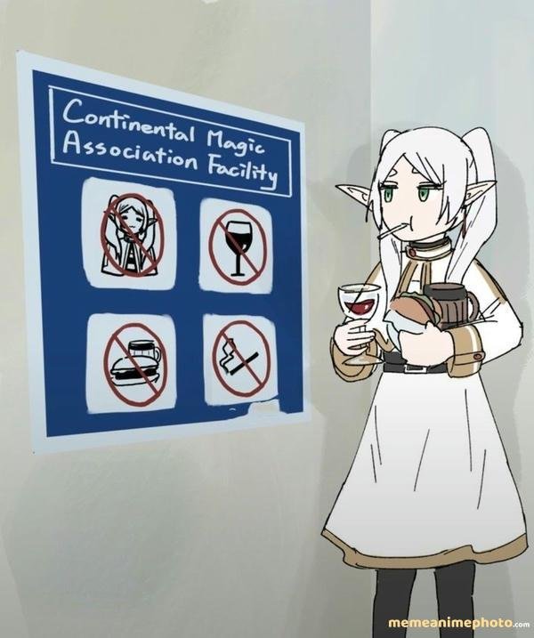 ảnh frieren meme troll cực mạnh