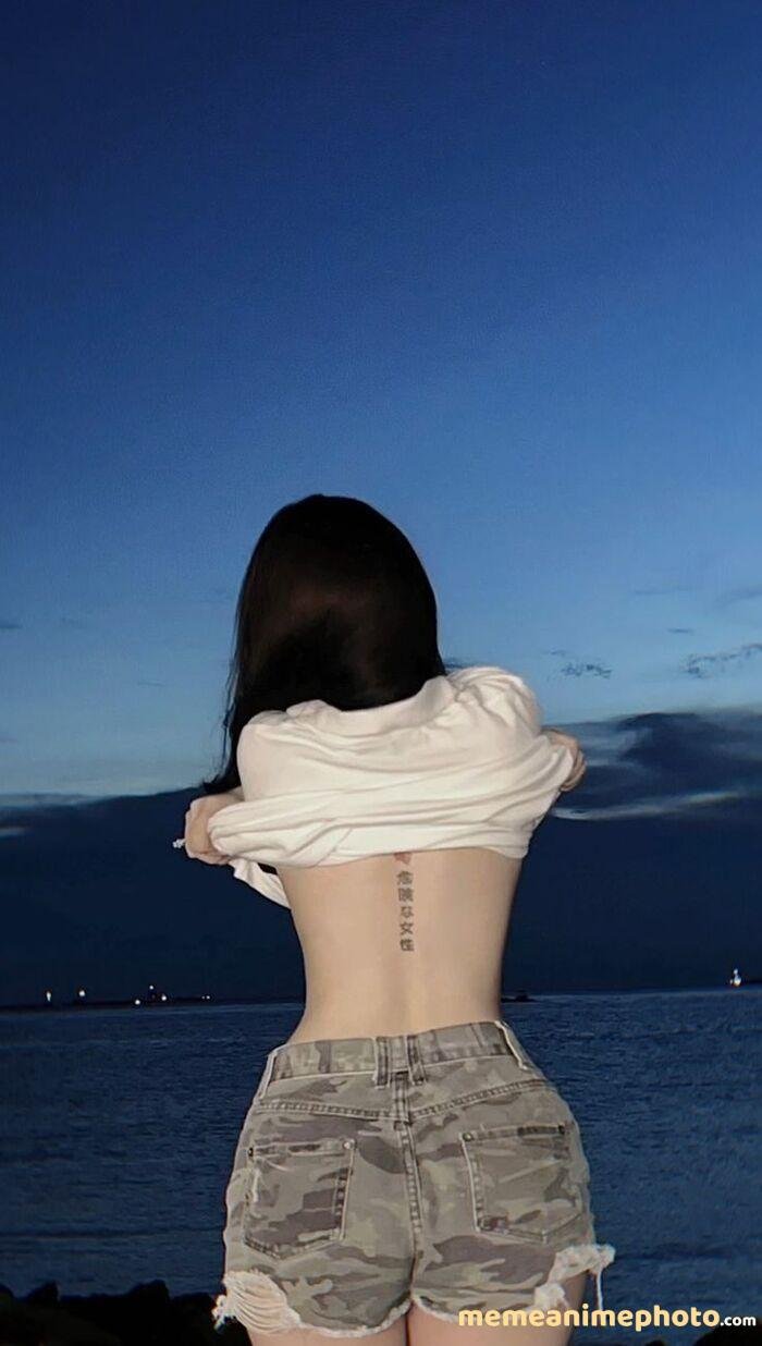 ảnh gái xinh quay lưng việt nam