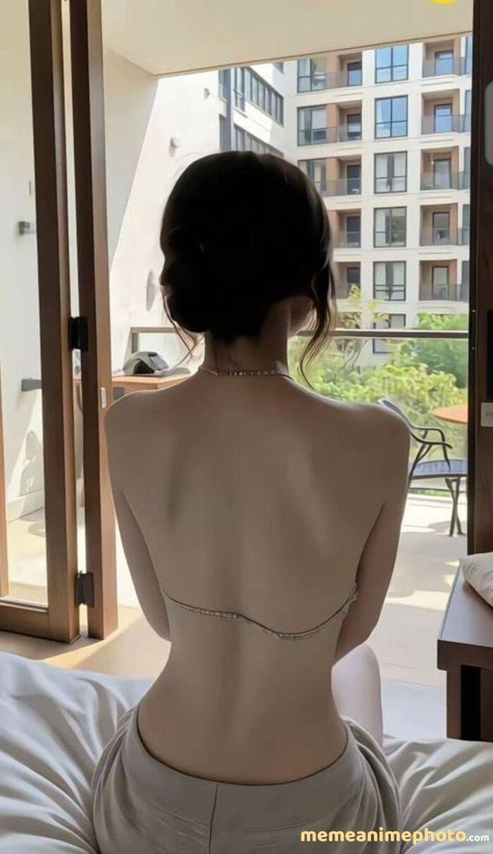 ảnh gái xinh quay lưng