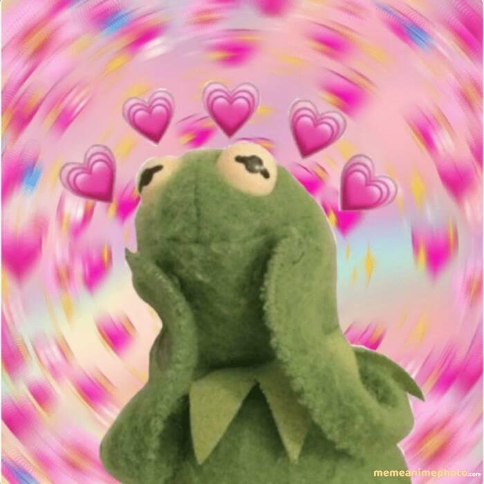 ảnh meme yêu thương ếch