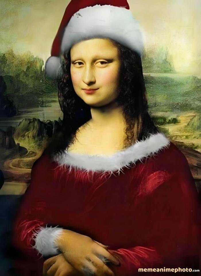 ảnh mona lisa meme troll hài hước
