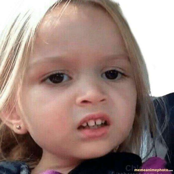 ảnh tuyệt vọng meme bé