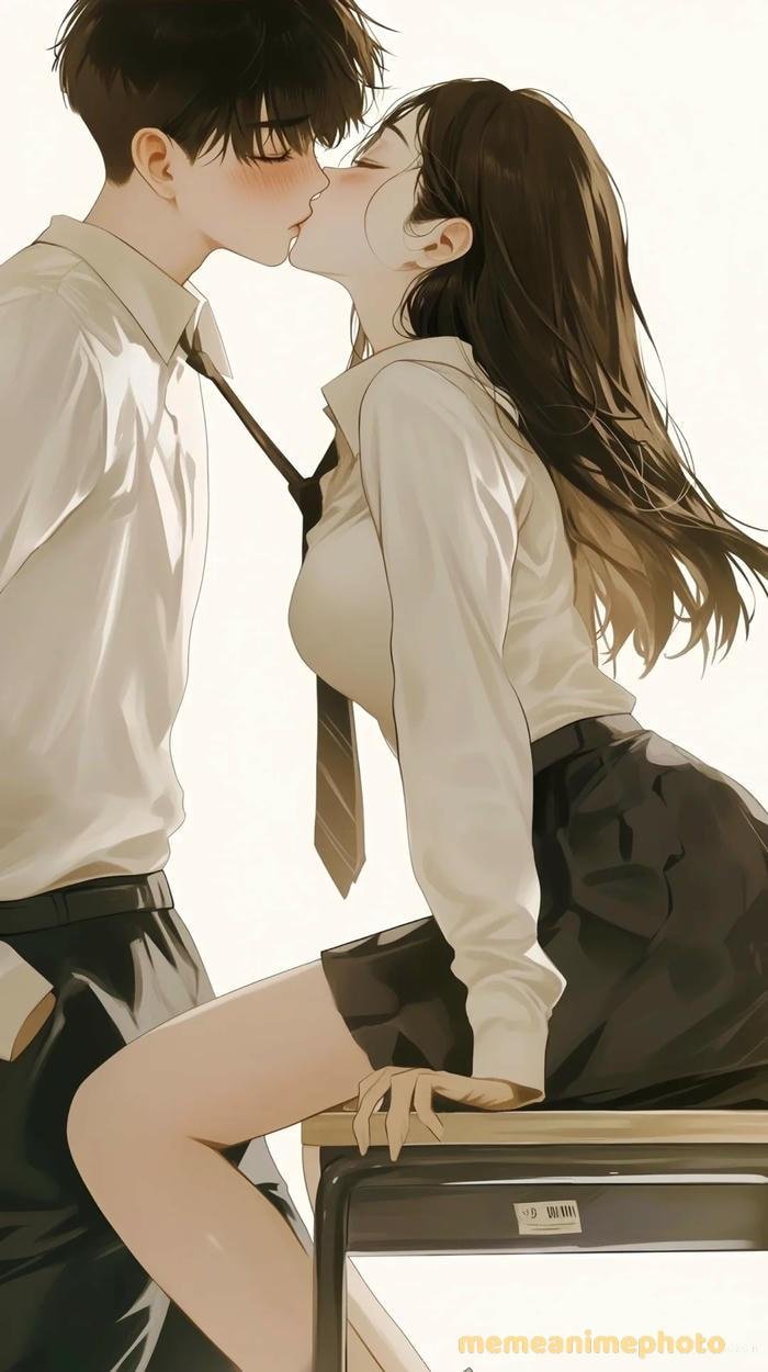 anime hôn nhau tình cảm