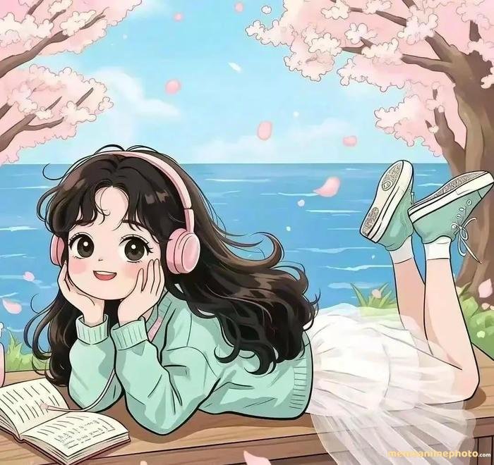 anime nữ ngọt ngào và dễ thương