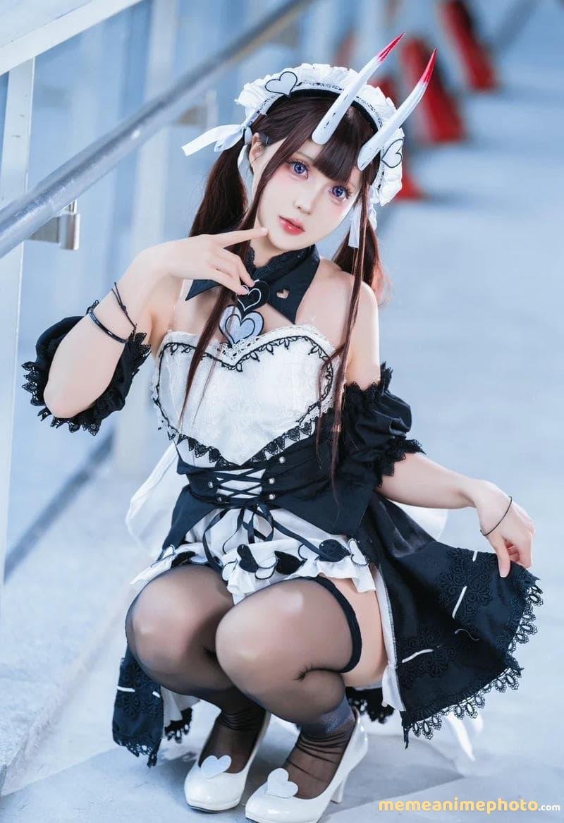 cosplay hầu gái anime