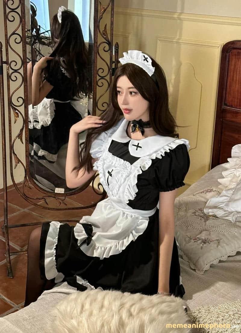 cosplay hầu gái anime