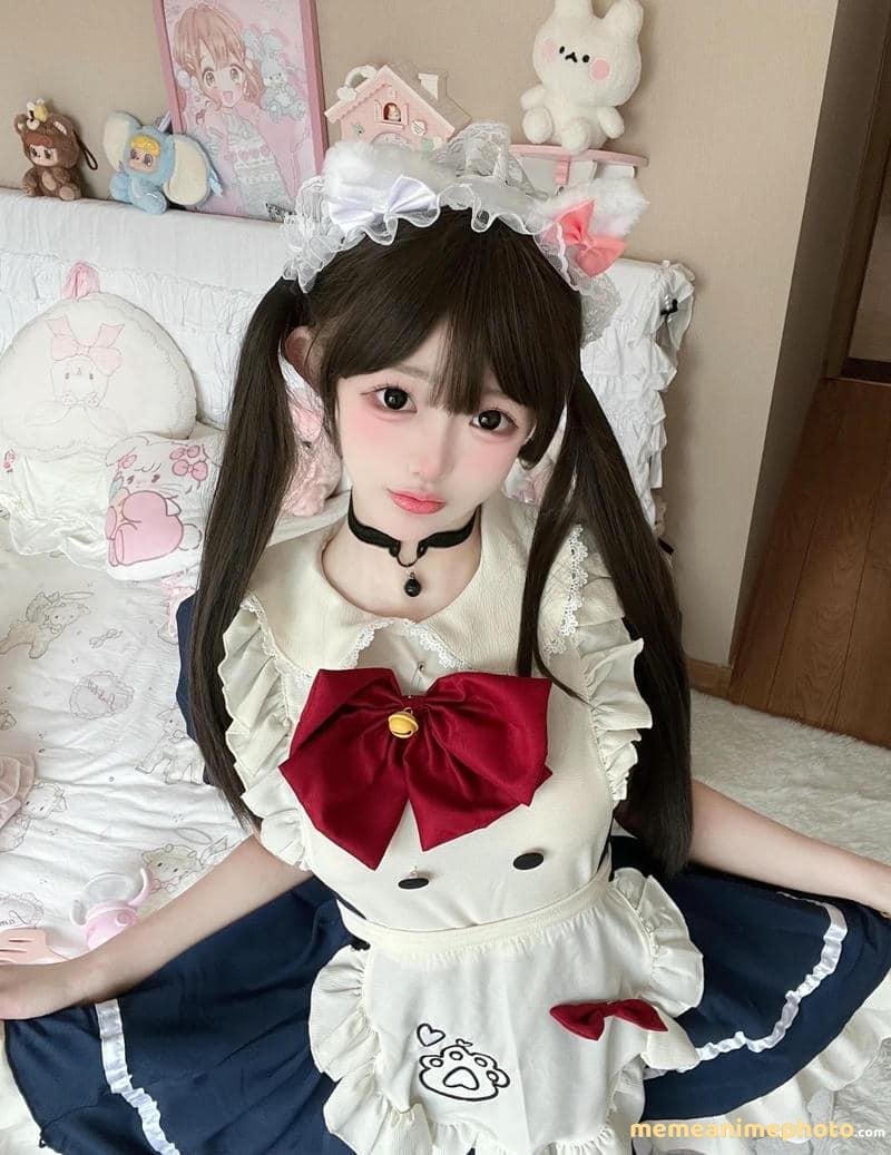 cosplay hầu gái mèo