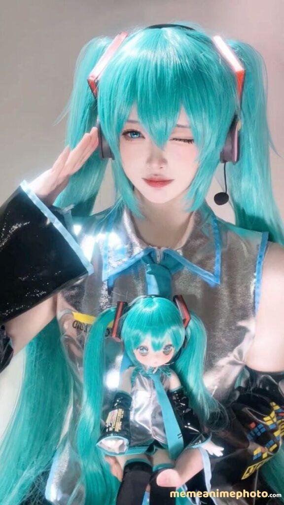 cosplay miku 4k
