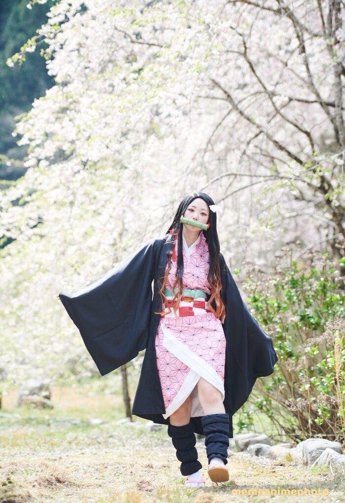 cosplay nezuko 3k