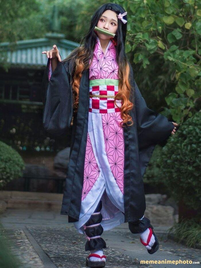 cosplay nezuko 4k