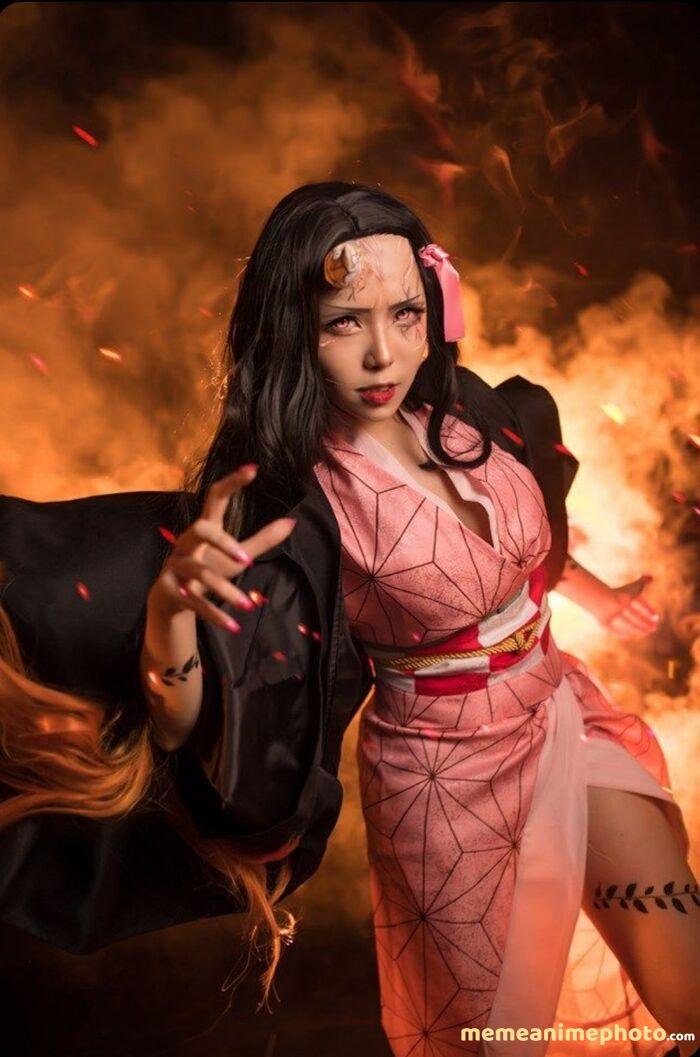 cosplay nezuko đẹp 4d
