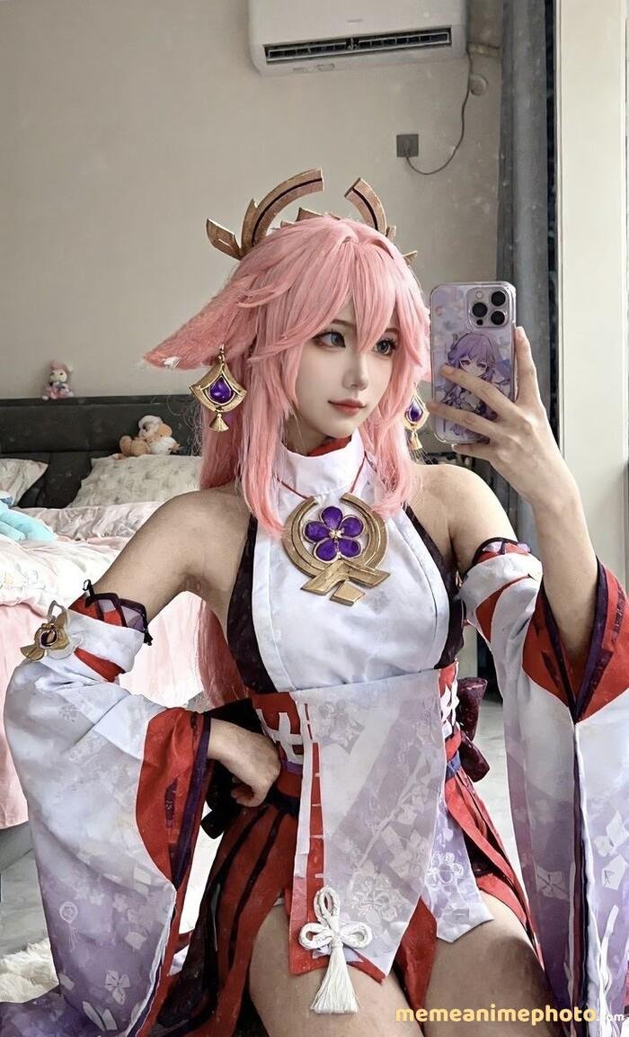cosplay yae miko 3d