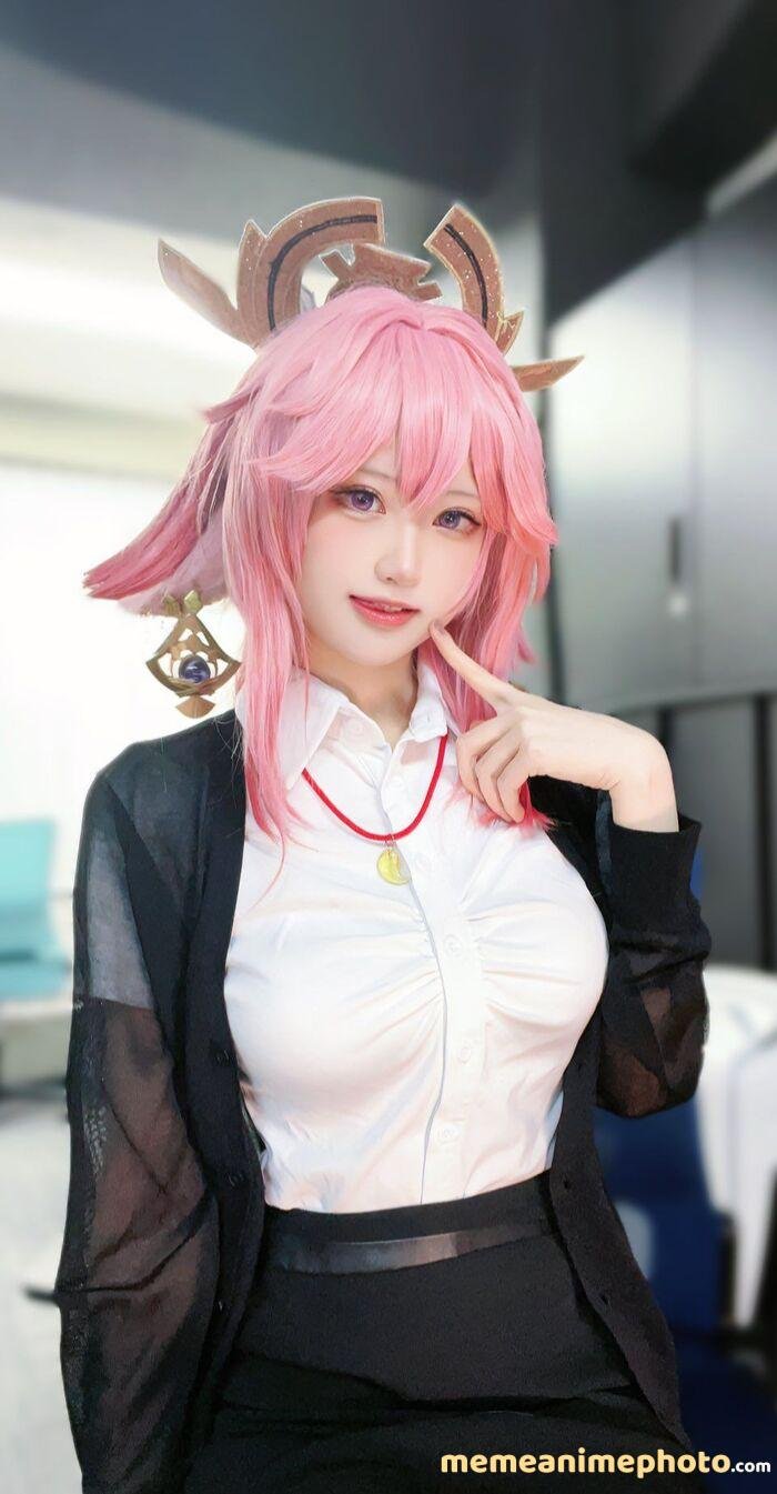 cosplay yae miko 3k full