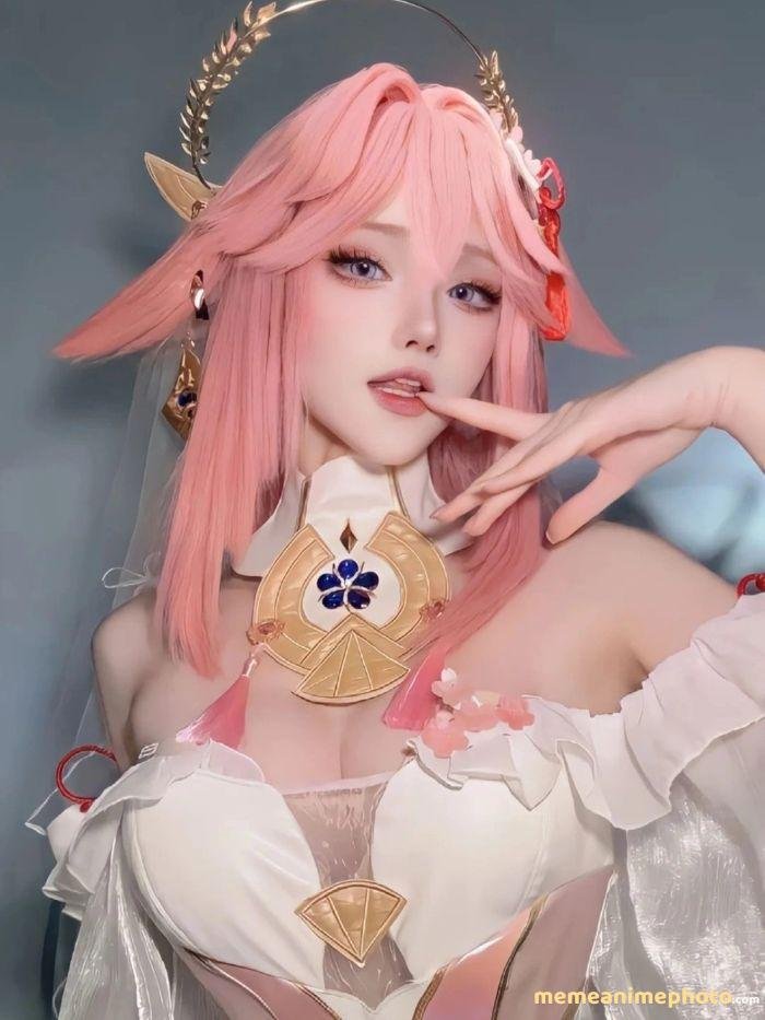 cosplay yae miko đẹp 3k
