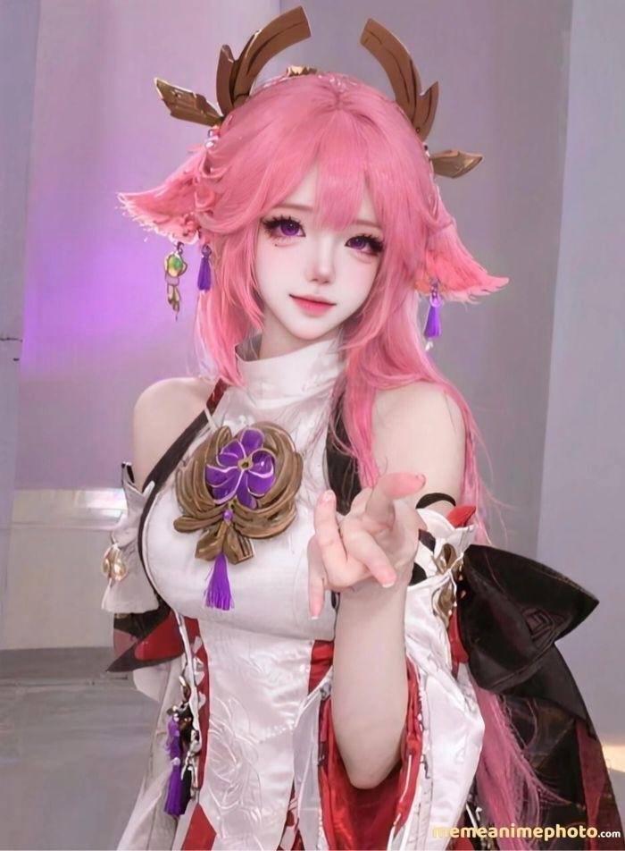cosplay yae miko đẹp hd full