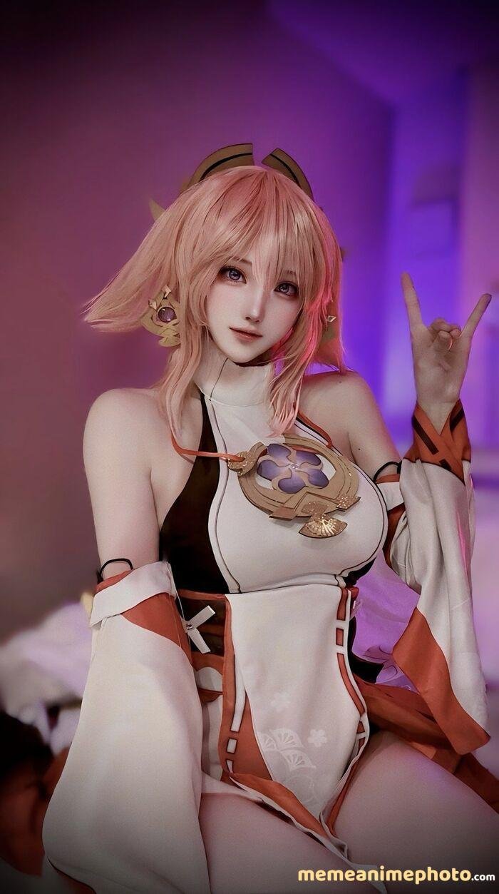 cosplay yae miko hd full