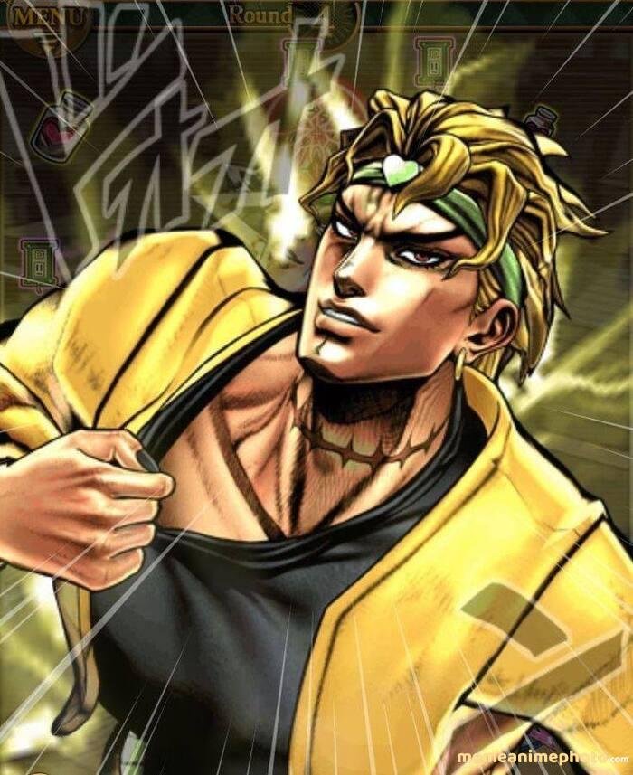 dio meme chế anime