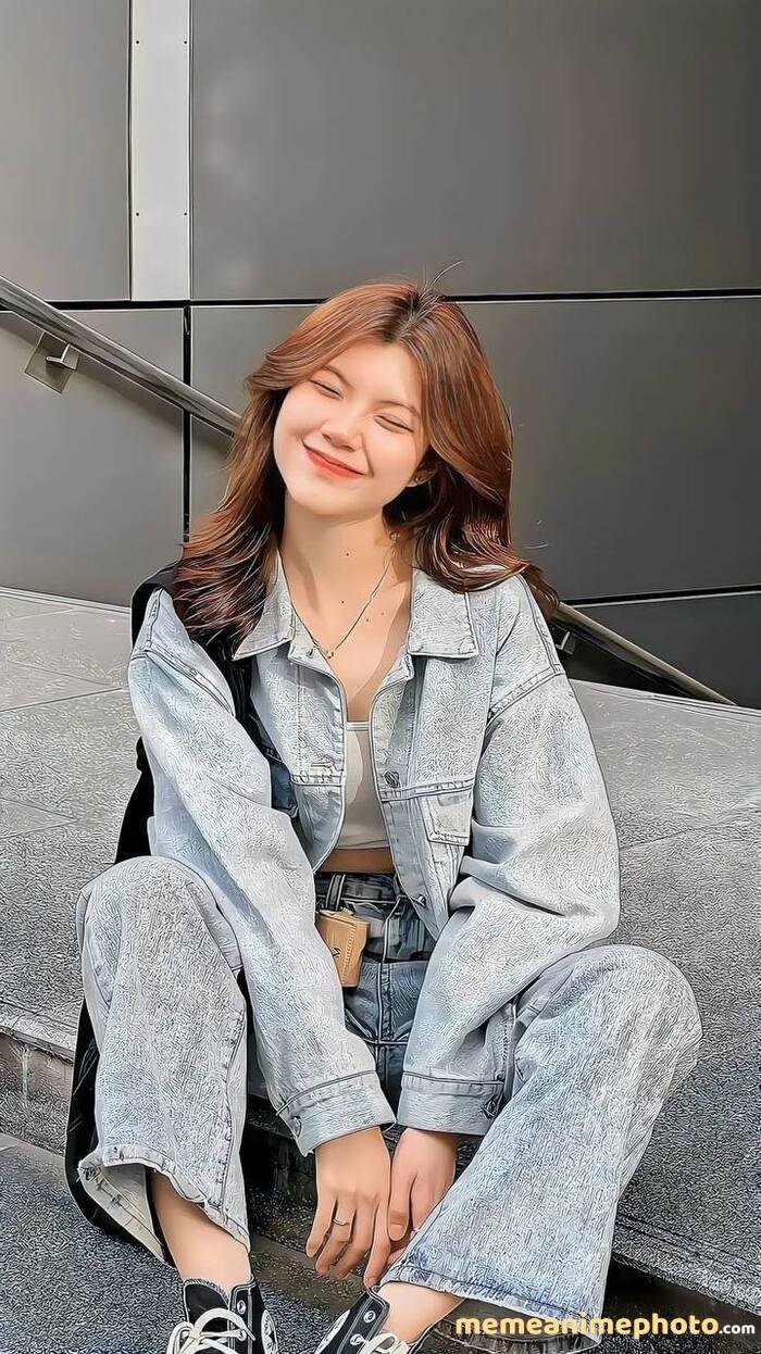 gái xinh tóc dài dễ thương