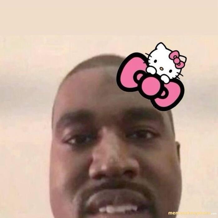 hình ảnh kanye west meme cute