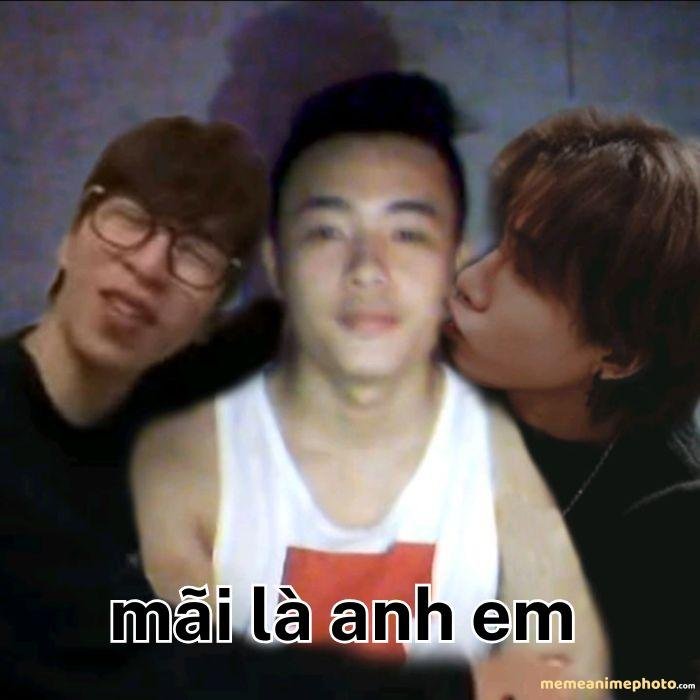 hình ảnh mãi là anh em meme ảo
