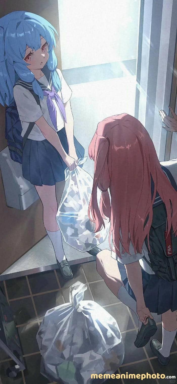 hình anime bách hợp đáng yêu