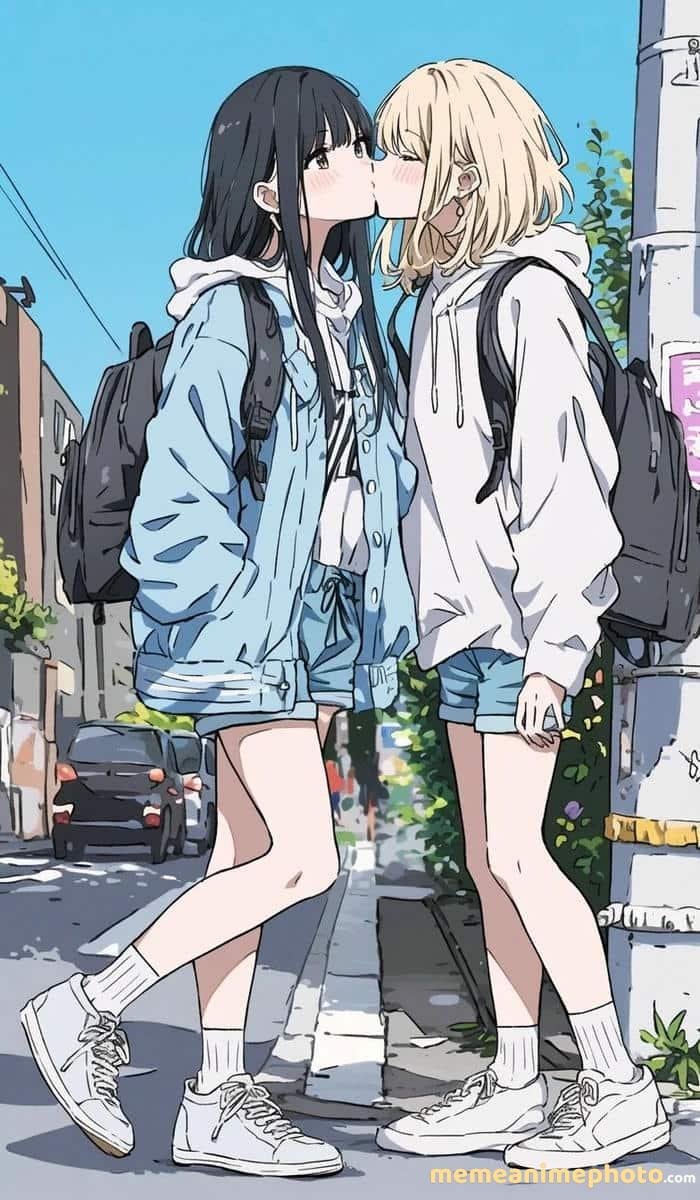 hình anime bách hợp đẹp mắt