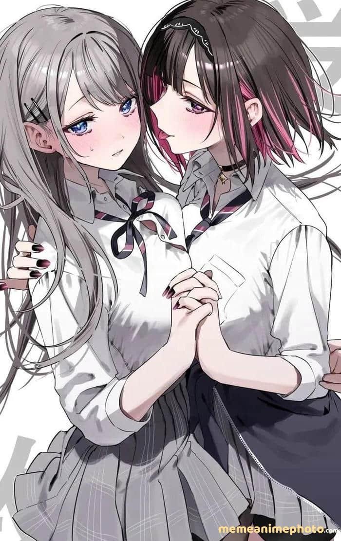 hình anime bách hợp nữ nữ