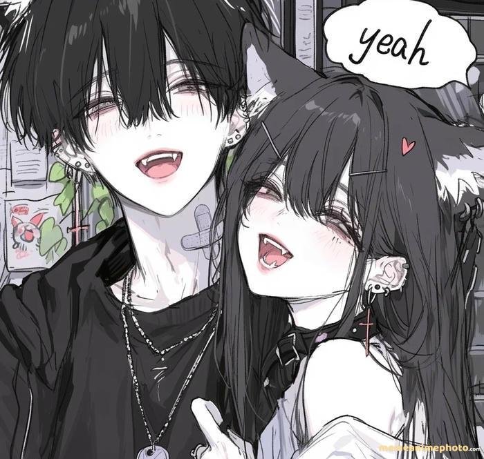 hình anime cặp đôi ngọt ngào