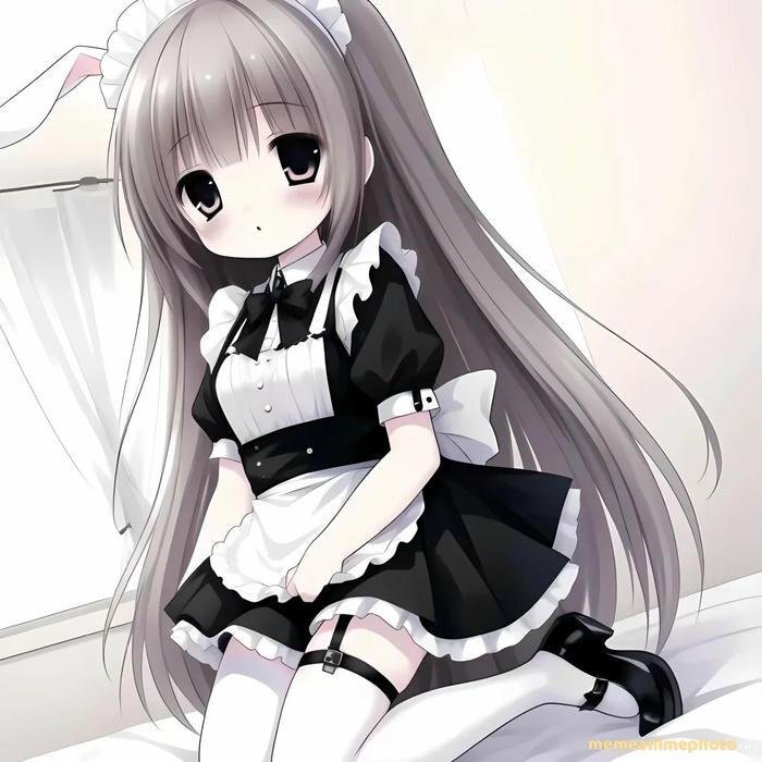 hình anime hầu gái mang phong cách riêng