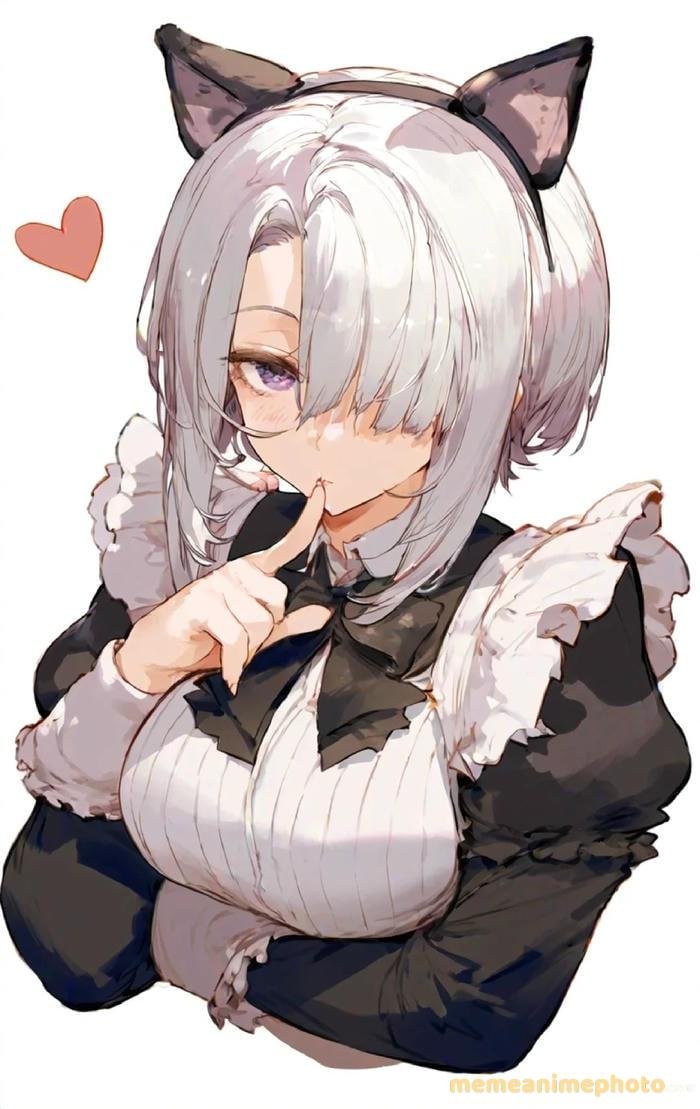 hình anime hầu gái nhẹ nhàng