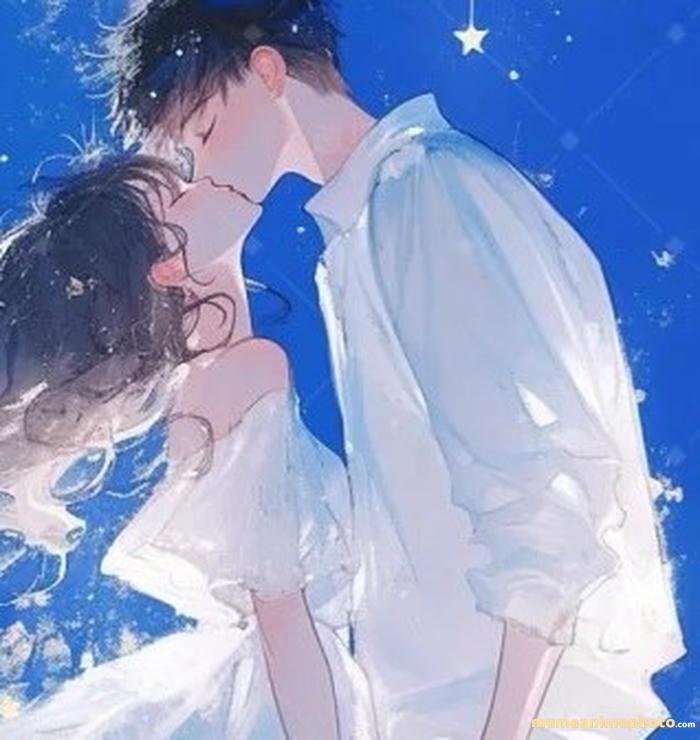 hình anime hôn nhau nhẹ nhàng